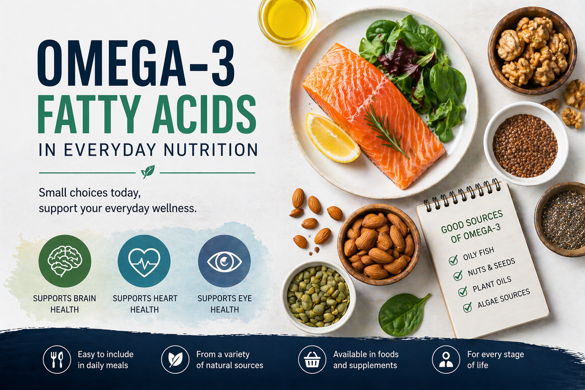 Omega-3 Fatty Acids in Everyday Nutrition
