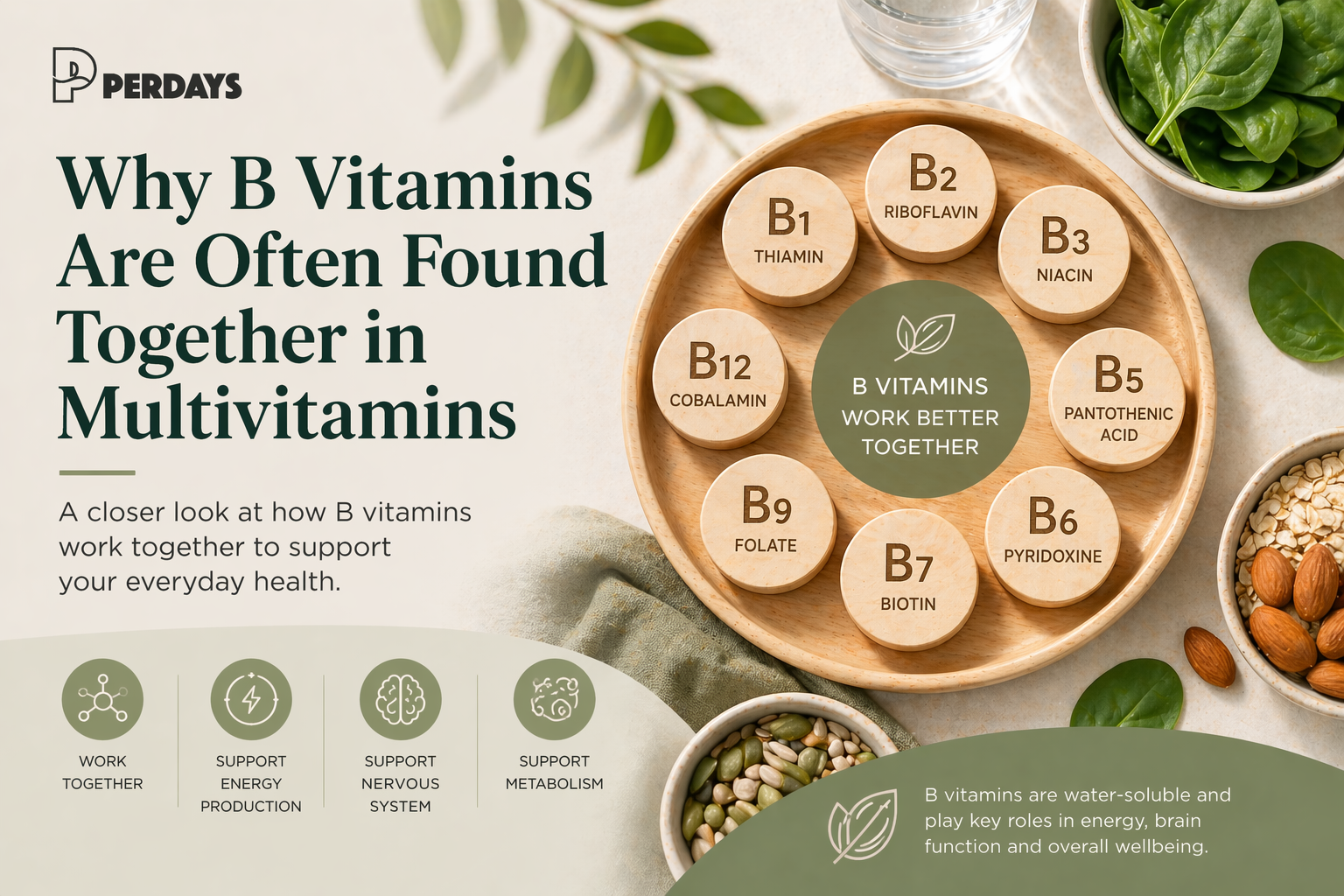 Why B Vitamins Are Often Found Together in Multivitamins