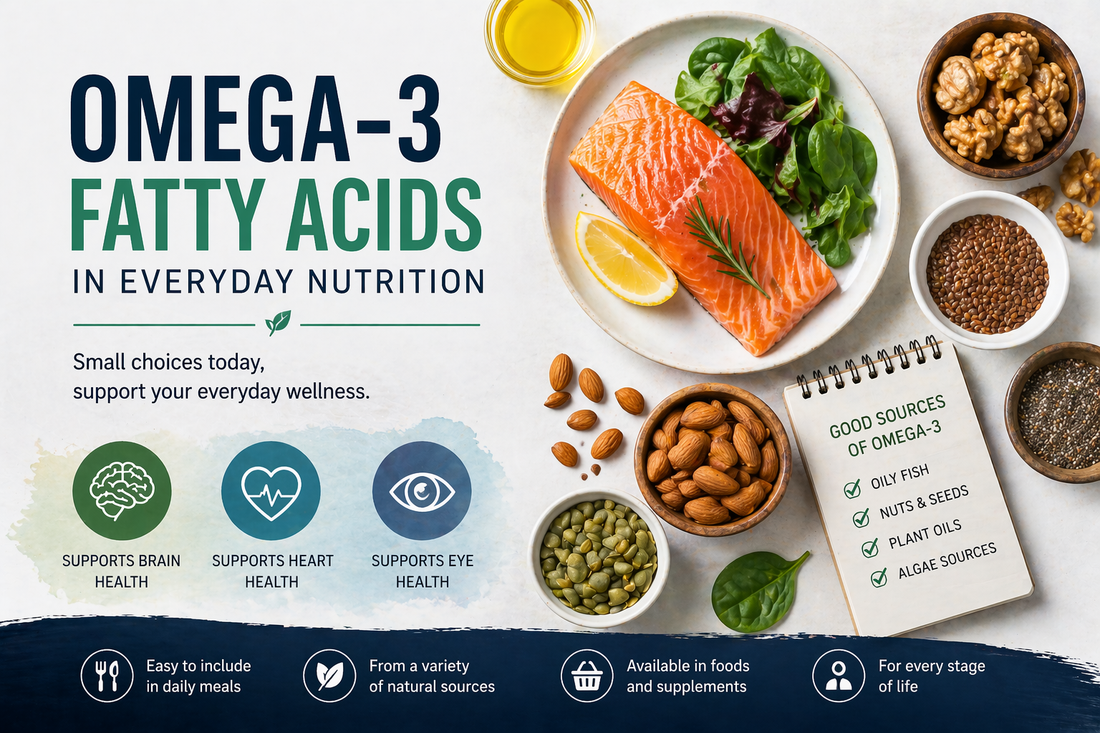 Omega-3 Fatty Acids in Everyday Nutrition
